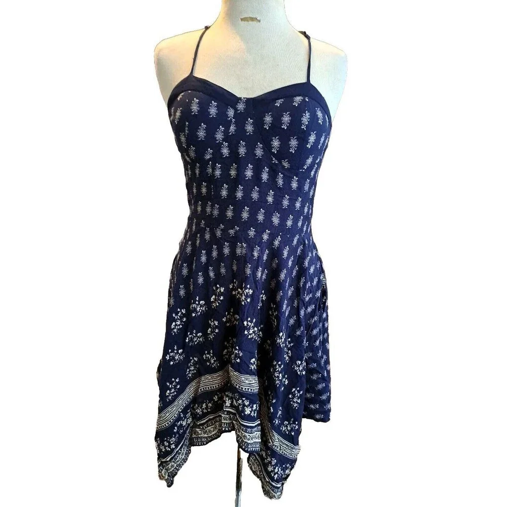 party casual dress Dot Puff Sleeve Mini Dress : Clothing, Shoes & Jewelry Royal Blue Beaded V up scenes BFCM25ME Neck:16-16.5